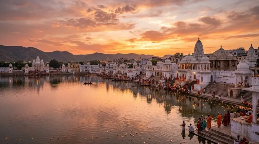 Pushkar town overview